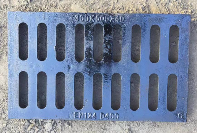 新龙镇球墨铸铁排水沟盖板展示